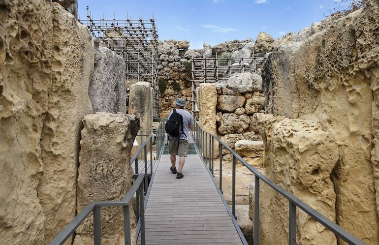 Besuch des Tempelkomplexes Ggantija auf Gozo