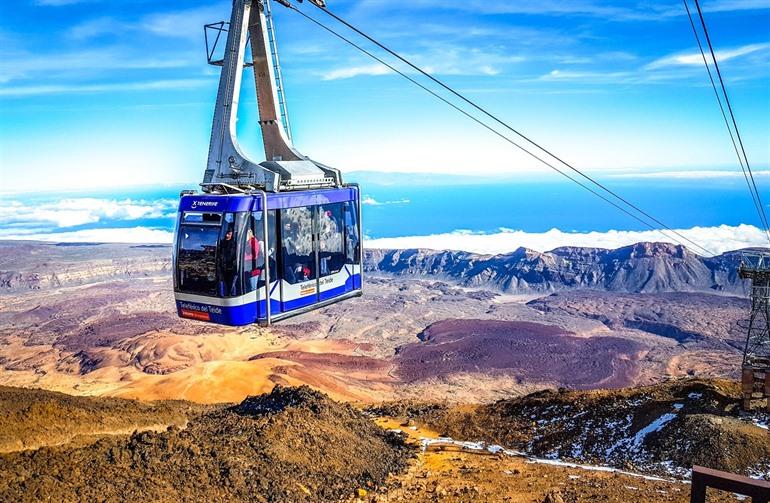 Tenerife El Teide Seilbahn