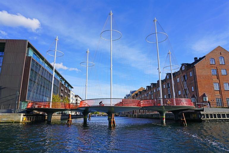 Die Circle Bridge in Kopenhagen