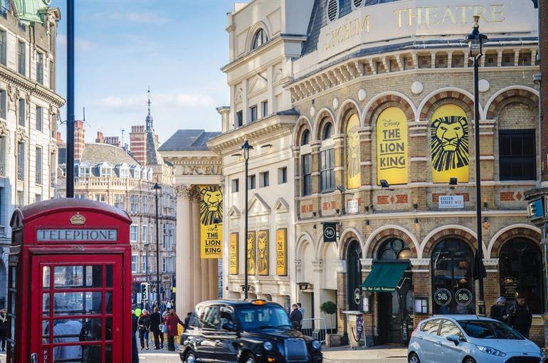 Der König der Löwen im Lyceum Theatre im West End London
