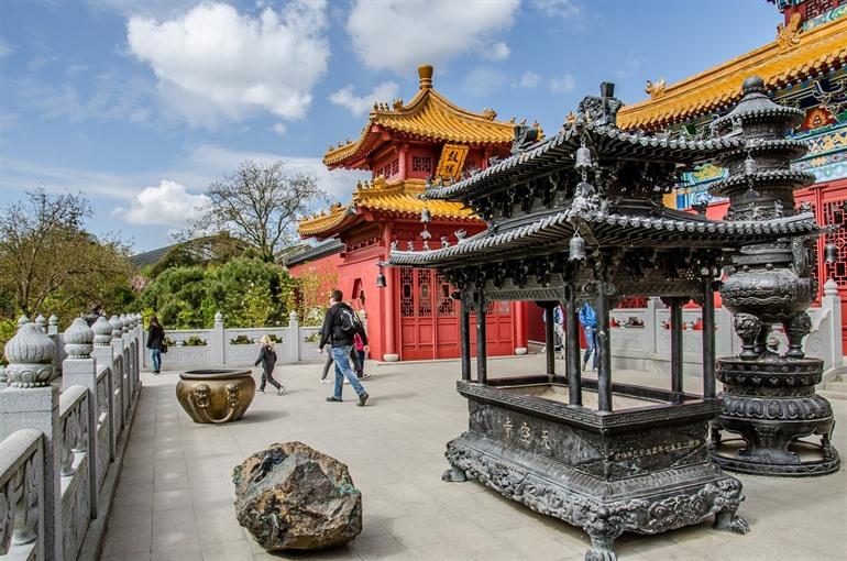 Das Mittlere Königreich im Pairi Daiza