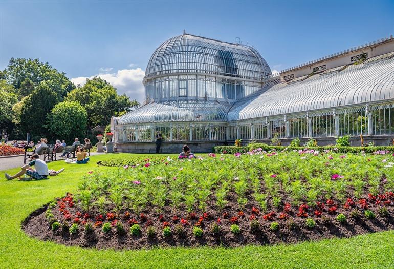Das Palmenhaus im Botanischen Garten von Belfast