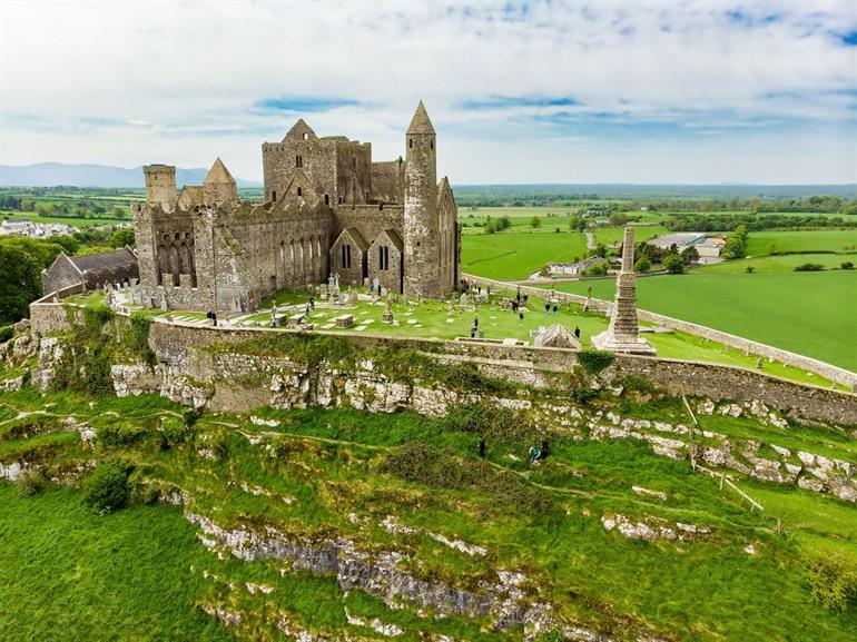Der Rock of Cashel in Irland