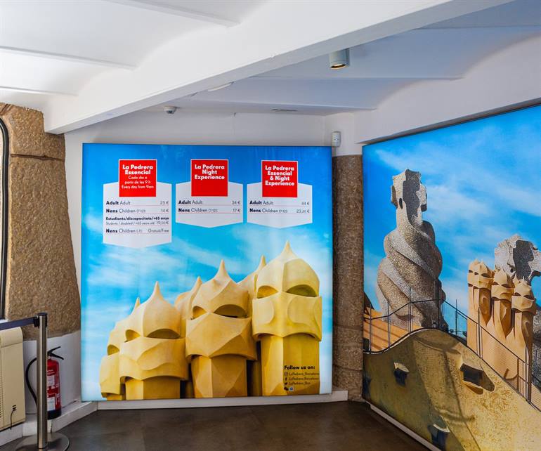 Tickets für Casa Milà, La Pedrera Barcelona kaufen