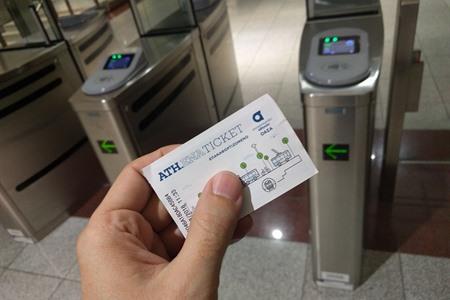 Öffentliche Verkehrsmitteltickets in Athen