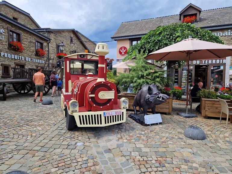 Touristenbahn in Rochehaut