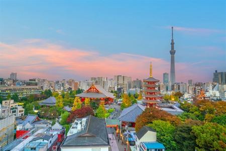 Tokio, die Hauptstadt Japans