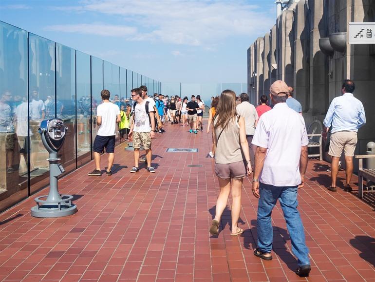 Top of the Rock in New York am Rockefeller Center