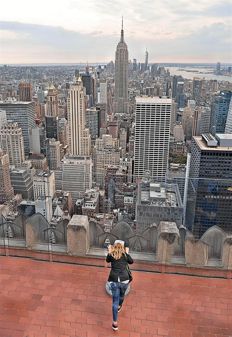 Top of the Rock in New York am Rockefeller Center