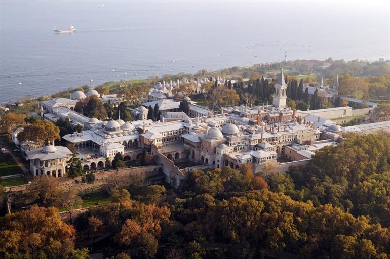 Topkapi-Palast Istanbul, Luftaufnahmen