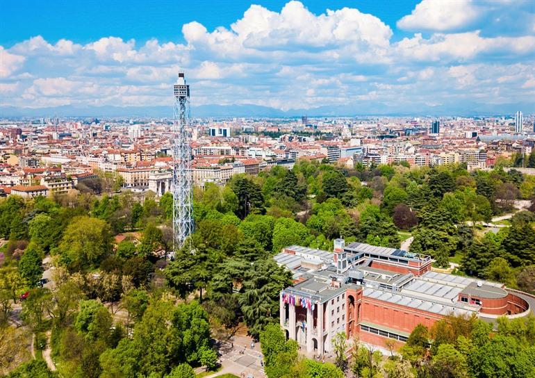 Torre Branca im Parco Sempione, Mailand