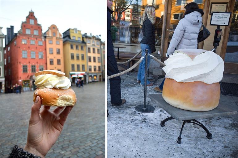 Traditionelles schwedisches Gebäck, Semla