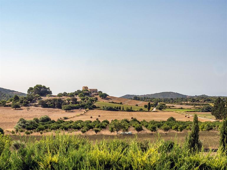 Das traditionelle mallorquinische Dorf Sant Llorenç des Cardassar, Mallorca