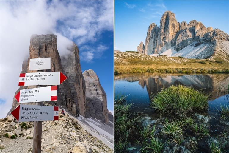 Tre Cime di Lavaredo / Drei Zinnen, Dolomiten