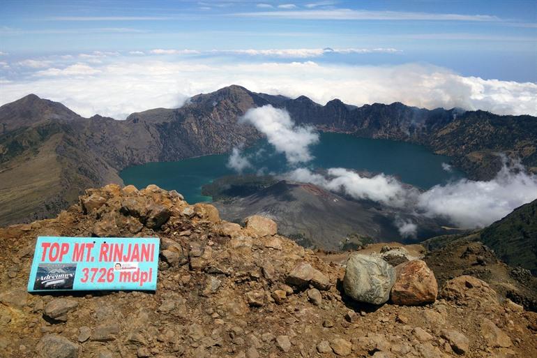 Wanderung zum Gipfel des Mount Rinjani auf Lombok