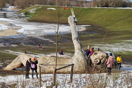 Una und Jeuris in Boom begegnen