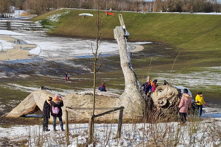 Una und Jeuris in Boom begegnen