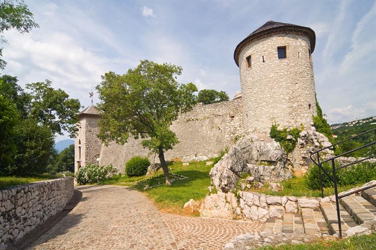 Trsat-Festung in Rijeka, Kroatien