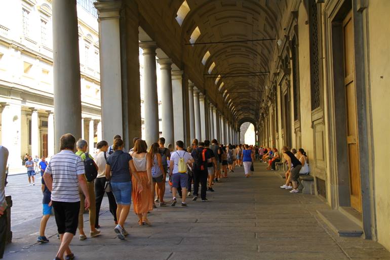 Uffizi-Schlange