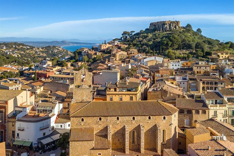 Aussicht auf Begur