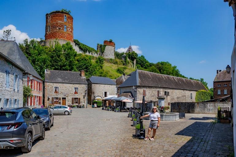 Aussicht auf das Château de Hierges, Hierges