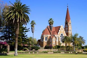 Aussicht auf die Christuskirche, Windhoek