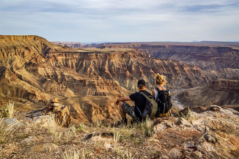 Aussicht auf die Fish River Canyon