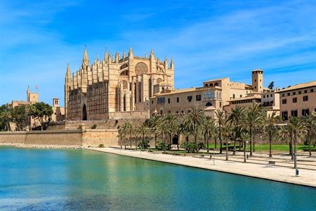 Aussicht auf die Kathedrale von Palma de Mallorca, La Seu