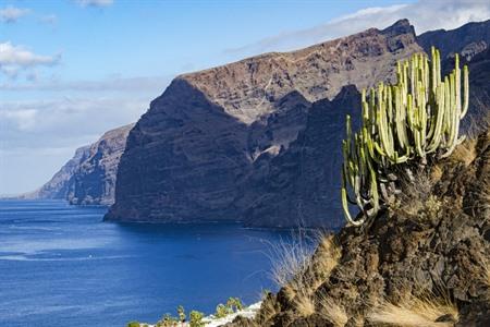 Aussicht auf die Klippen von Los Gigantes, Teneriffa