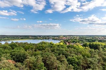 Ausblick auf den Krakower See, Mecklenburg-Vorpommern