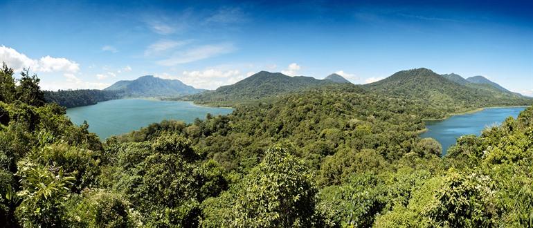Ausblick auf die Zwillingseen, Bali