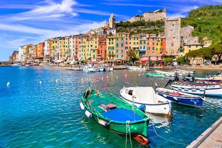 Ausblick auf Portovenere, Ligurien