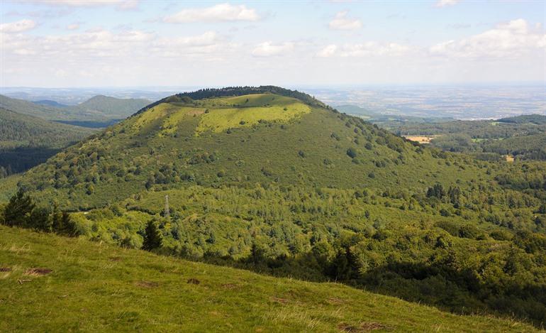 Aussicht auf den Puy de Pariou, Auvergne