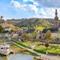 Aussicht auf die Reichsburg und Cochem an der Mosel