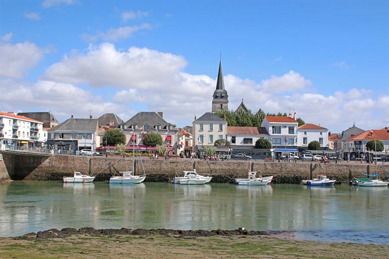Ausblick auf Saint-Gilles-Croix-de-Vie, Loiretal