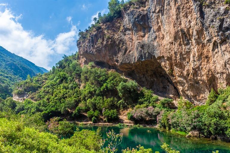 Ausblick auf den Nationalpark Talassemtane in der Nähe von Chefchaouen