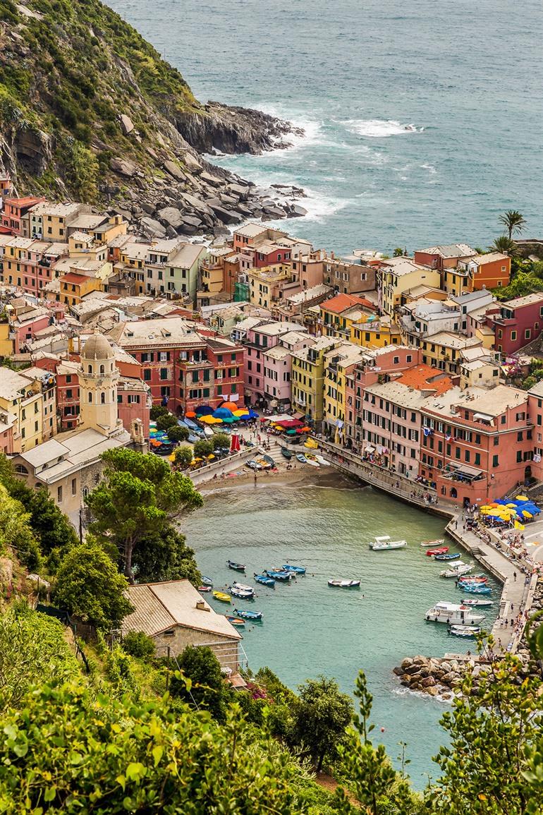 Aussicht auf Vernazza, Cinque Terre