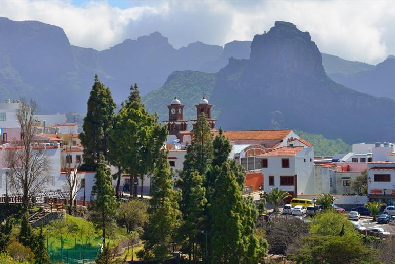 Aussicht auf Artenara, Gran Canaria