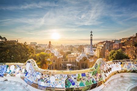 Aussicht auf Barcelona