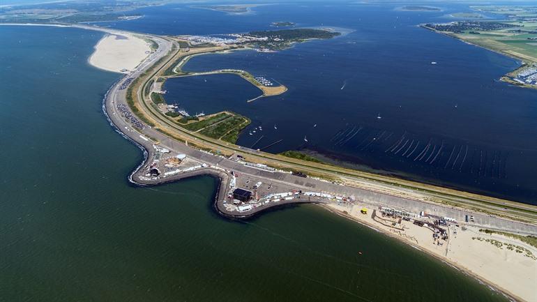 Aussicht auf die Brouwersdam, Schouwen-Duiveland