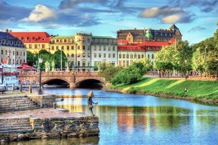 Aussicht auf Göteborg, Schweden