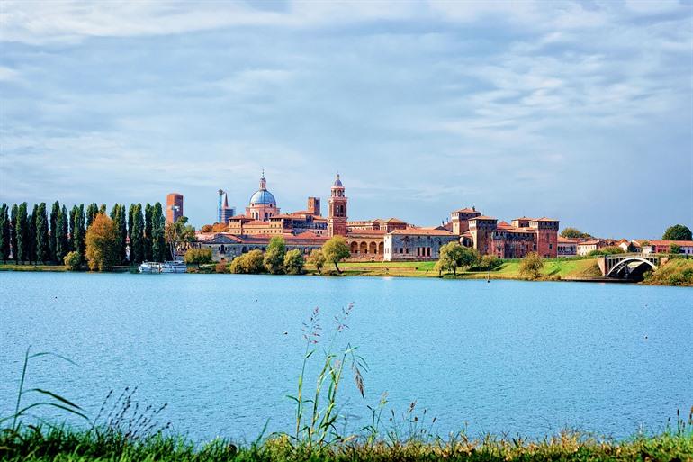 Aussicht auf Mantua, Lombardei