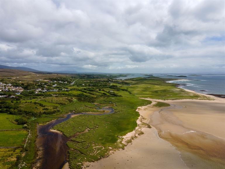 Aussicht auf Mulranny, Achill Island