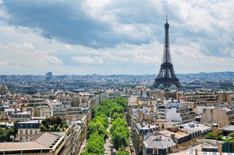 Aussicht auf Paris