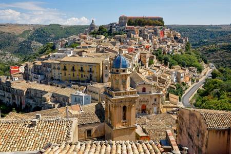 Aussicht auf Ragusa