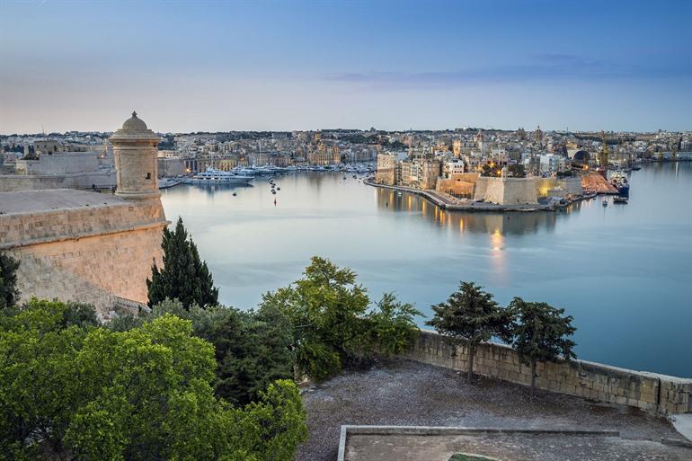 Aussicht auf Valletta, Malta