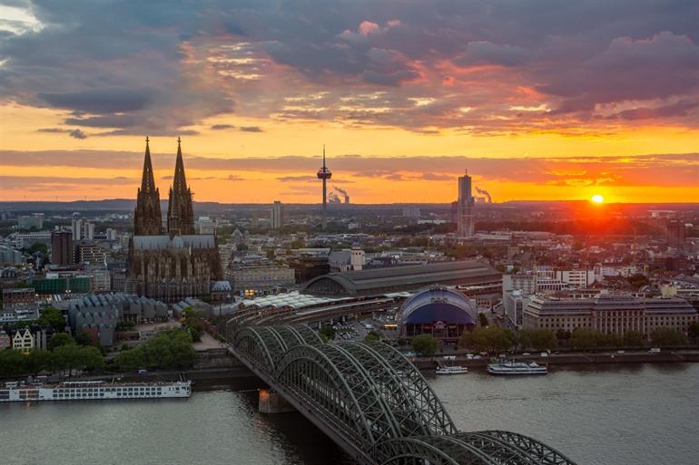 Aussicht vom Kölner Dreieck, Deutschland