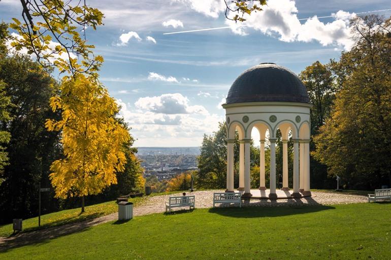Aussicht vom Neroberg in Wiesbaden