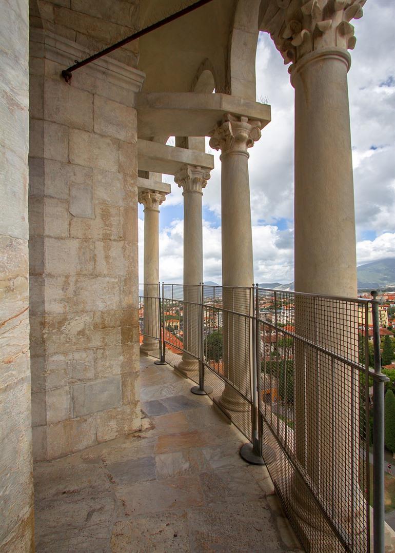 Aussicht vom Schiefen Turm von Pisa