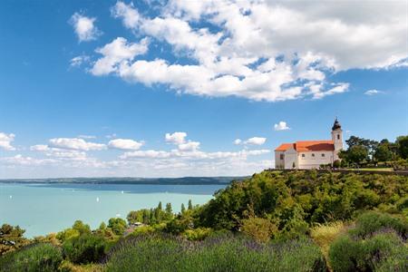 Aussicht von Tihany auf den Plattensee